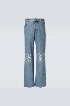Loewe Jeans a gamba larga Anagram