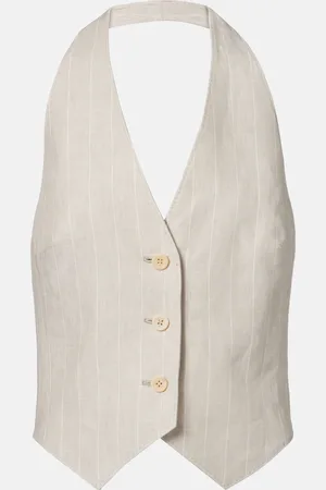 Max Mara Gilet Sauro in lino
