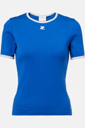 Courrèges Courrèges T-shirt Heritage in jersey di cotone