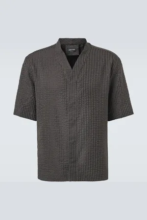Giorgio Armani Camicia in misto cotone e seta