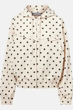 Jacquemus Giacca Bateau in tessuto tecnico a pois