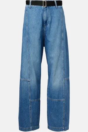 Plan C Pantaloni a gamba larga e vita alta