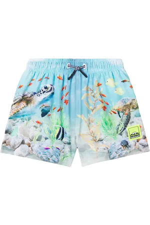 Molo Costume da bagno Niko con stampa