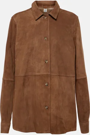 Totême Camicia in suede