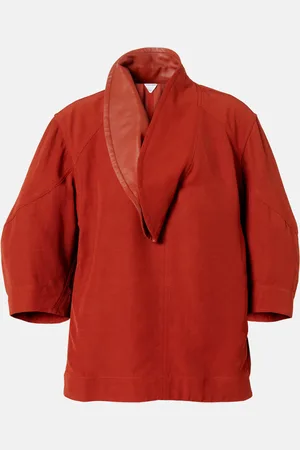 Bottega Veneta Blusa con pelle