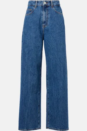 Rohe Róhe Jeans a gamba larga e vita alta