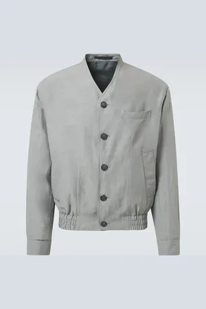 Giorgio Armani Bomber in canvas
