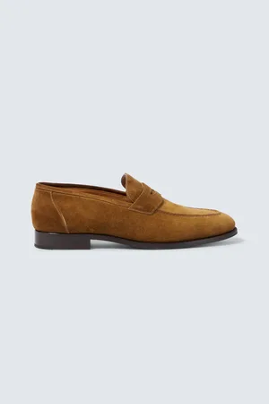Loro Piana Mocassini Sergio in suede