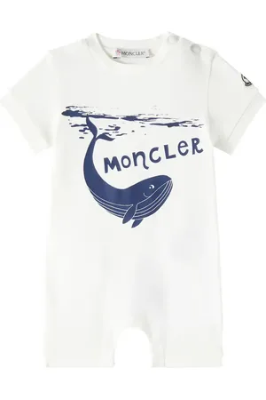 Moncler Baby - Tutina in misto cotone