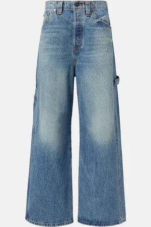 Khaite Jeans a gamba larga Sowen