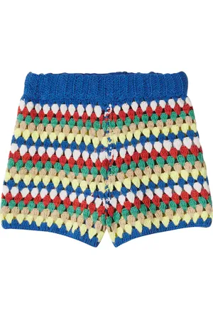 The New Society Shorts in crochet di cotone