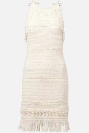 Marant Etoile Abito corto Araliage in macramé