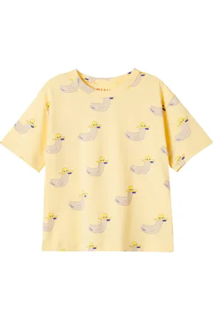 Tiny Cottons T-shirt Ducks in cotone con stampa