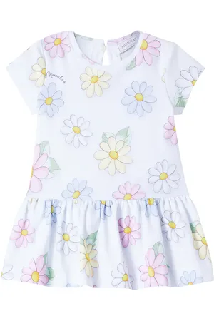 MONNALISA Baby - Abito in jersey di misto cotone