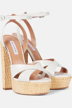 Aquazzura Sandali Sunseeker 140 in pelle