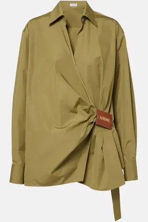 Loewe Camicia in popeline di cotone