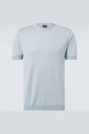 Giorgio Armani Pullover in seta e cotone