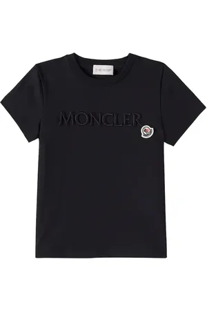 Moncler T-shirt in jersey di cotone con logo