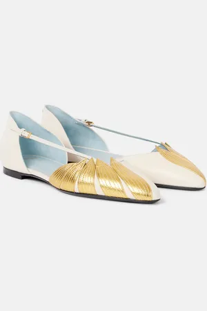 VALENTINO GARAVANI Ballerine Foliefoliage in pelle
