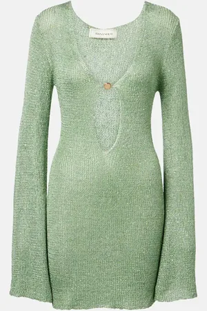 Bananhot Abito corto Rey in maglia con paillettes