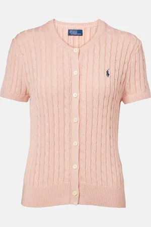 Ralph Lauren Cardigan in cotone a trecce
