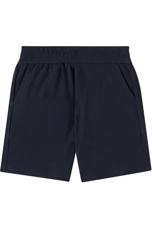 Moncler Bermuda in cotone con logo