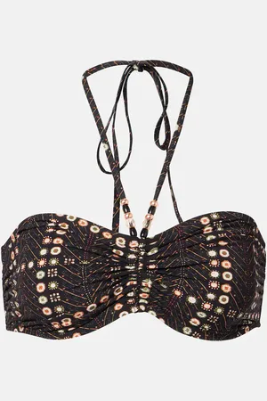 Marant Etoile Top bikini Salmage con stampa