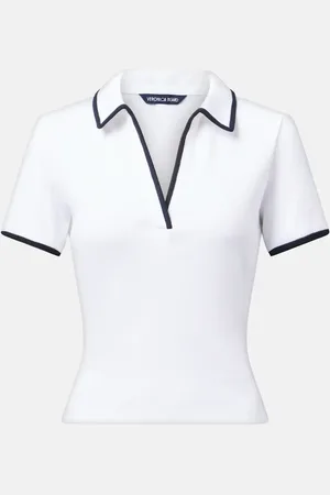 VERONICA BEARD Polo Kearney in misto cotone
