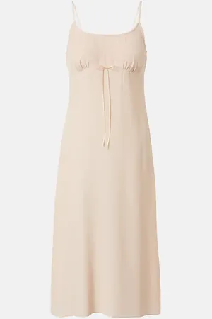 Simone Rocha Abito sottoveste in crêpe de chine
