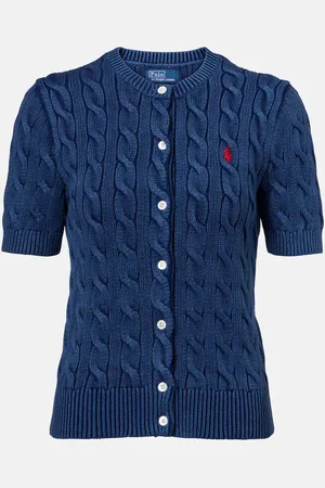 Ralph Lauren Cardigan in cotone a trecce