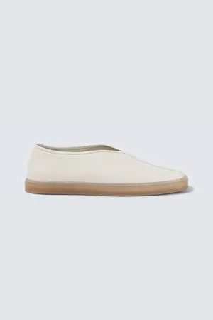 LEMAIRE Slip-on Linoleum in pelle