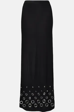 Paco rabanne Gonna lunga con borchie