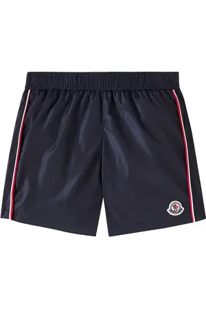 Moncler Shorts mare con logo