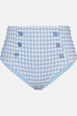 Simkhai Slip bikini Ginger a quadretti
