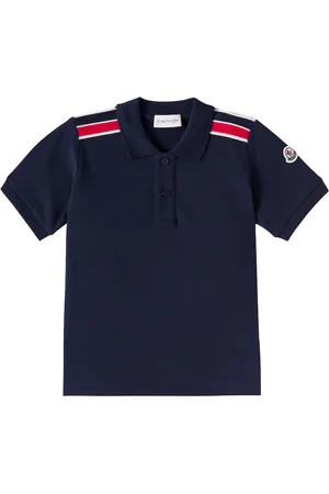 Moncler Polo in piqué di cotone