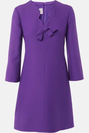 VALENTINO Abito corto in Crepe Couture