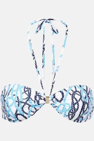 Melissa Odabash Top bikini Liguria con stampa