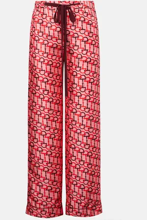 Gucci Pantaloni a gamba larga in twill