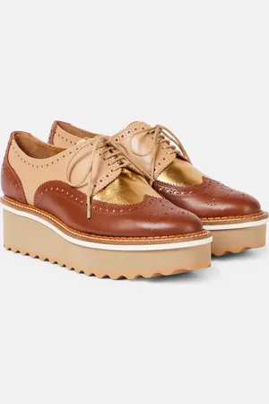 Robert Clergerie Stringate Balma in pelle con platform