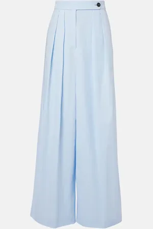 DRIES VAN NOTEN Pantaloni a gamba larga in cotone