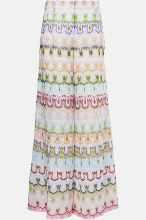 Missoni Pantaloni a palazzo a vita bassa