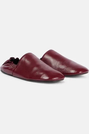 Khaite Slip-on Banks in pelle
