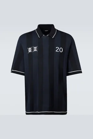 Jacquemus Polo Liga in jacquard a righe