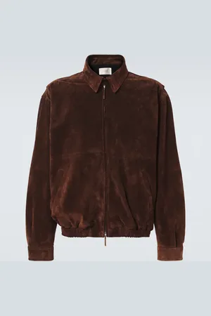 The Row Giacca blouson Ronan in suede