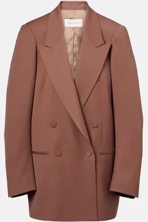 DRIES VAN NOTEN Blazer oversize in lana