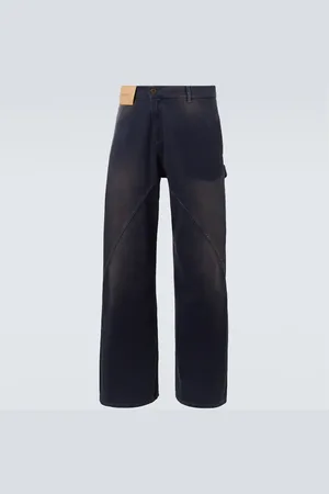 J.W.Anderson Jeans a gamba larga Aged Twisted