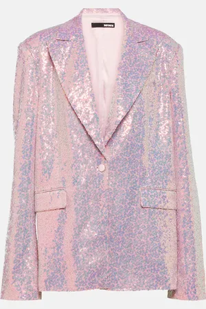 ROTATE Blazer oversize con paillettes