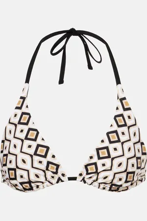 Max Mara Top bikini Amedea con stampa