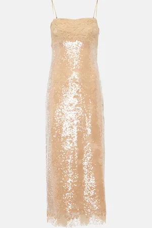 Simkhai Abito sottoveste Valentina con paillettes