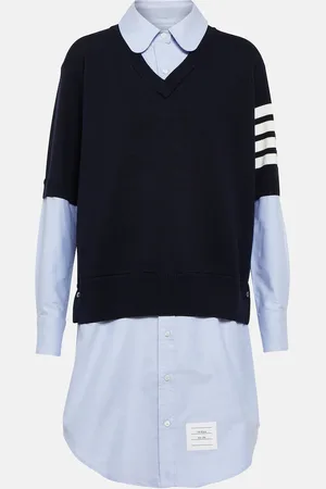 Thom Browne Abito chemisier in cotone